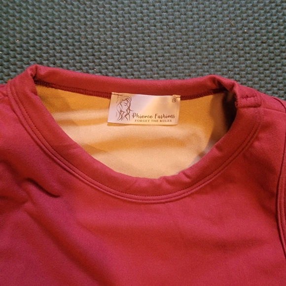NWT Phierce Fashions brand crop Brami size 1x - Picture 5 of 5